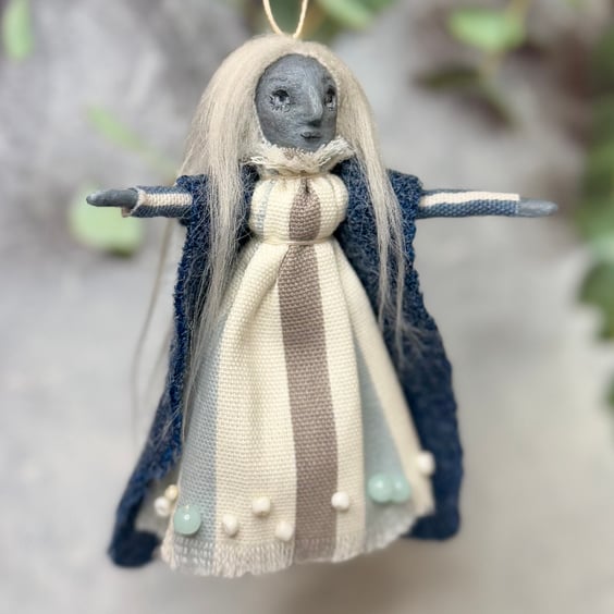 Spun Cotton Welsh Morgen Art Doll