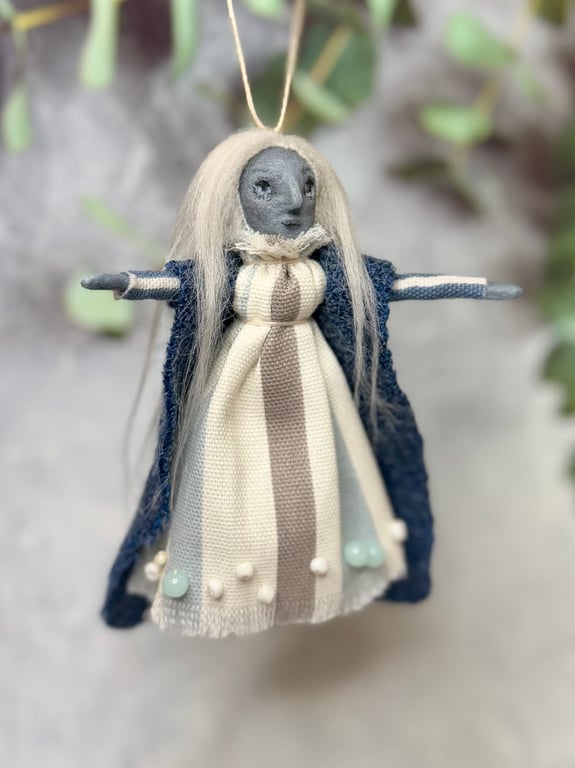 Spun Cotton Welsh Morgen Art Doll