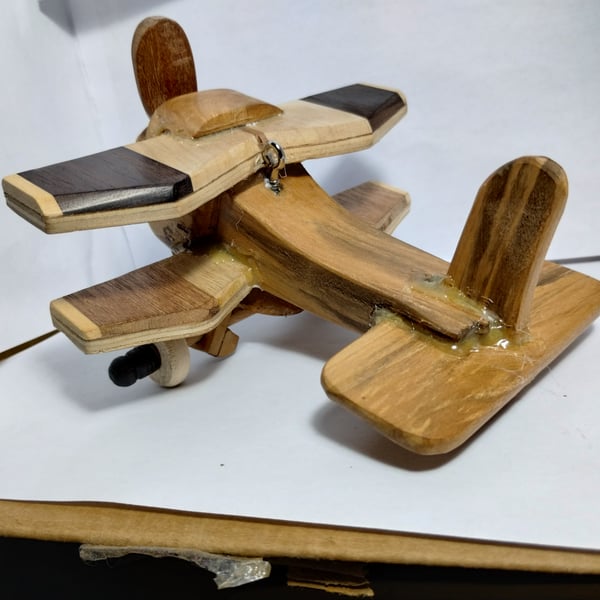 Bi Plane made from timber