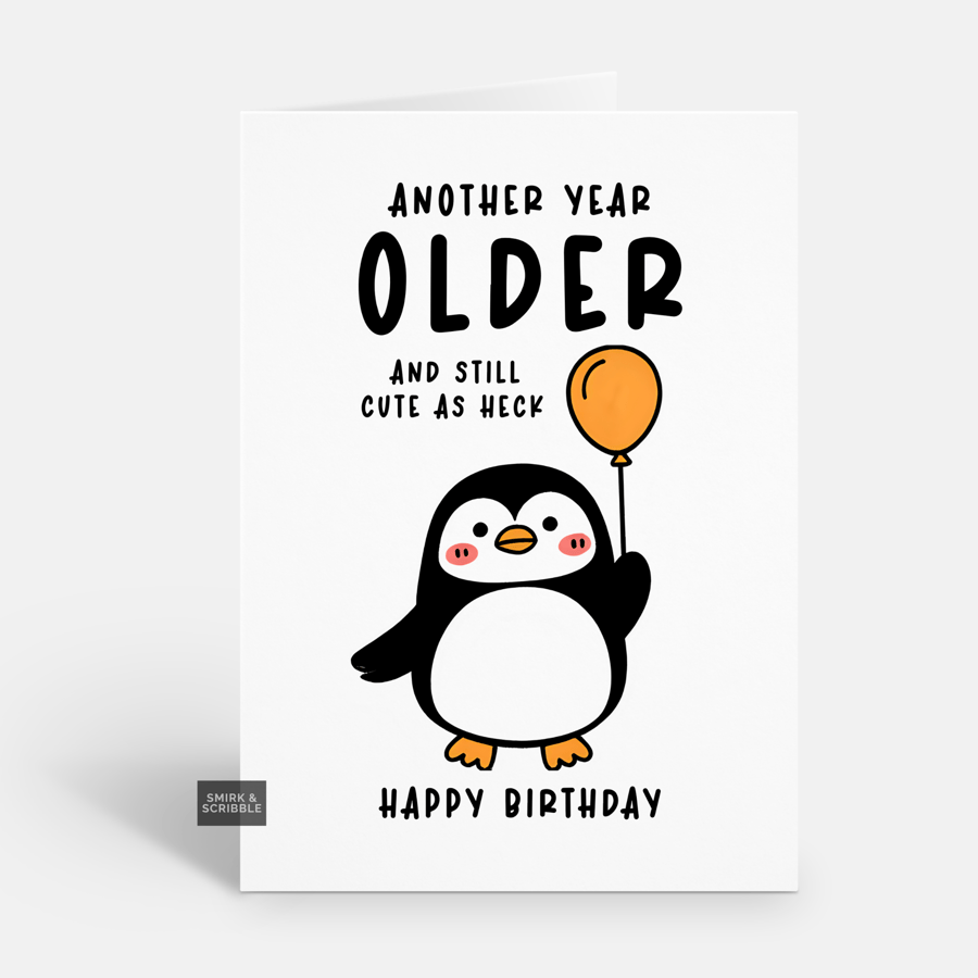 Unique Funny Birthday Card For Him Or Her 