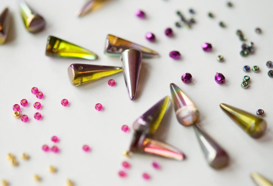 Materials Pack for Great Balls of Spikes - Magic Orchid