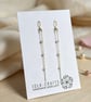 The Pearl Whisper Minimalist Freshwater Pearl Drop Earrings - Image 6