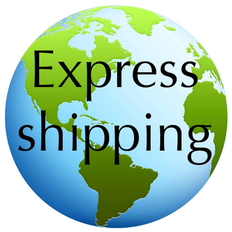 EXPRESS SHIPPING - Add this to your basket for faster delivery and tracking info