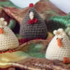 US crochet pattern for chicken and chick