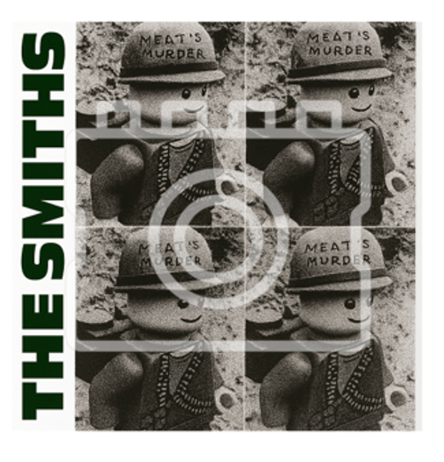 LEGO-Inspired The Smiths – Meat Is Murder Album Cover Print – 5x5" Print