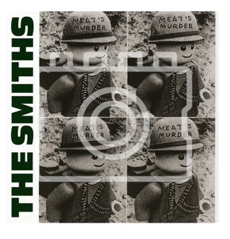 LEGO-Inspired The Smiths – Meat Is Murder Album Cover Print – 5x5" Print