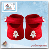 Red an White Christmas Tree Shoes