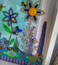 Fantasy Flower Garden Mixed Media Artwork - Image 3