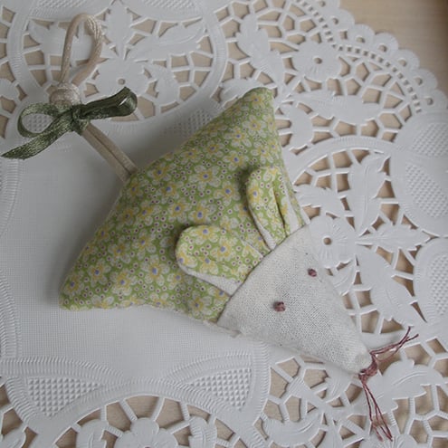 Liberty Mouse Hanging Lavender Bag