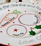 Personalised Christmas Treats for Santa Plate - Image 3