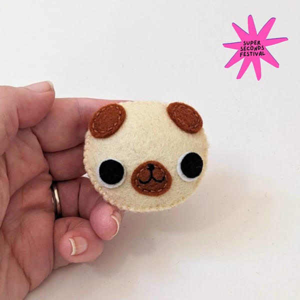 Puppy Brooch - Super Seconds Festival