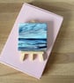 'Calm After the Storm' Ceramic Tile with Wooden Easel - Image 4