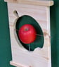 APPLE FOR THE TEACHER LEAVING PRESENT AT END OF SCHOOL YEAR APPLE BIRD FEEDER - Image 2