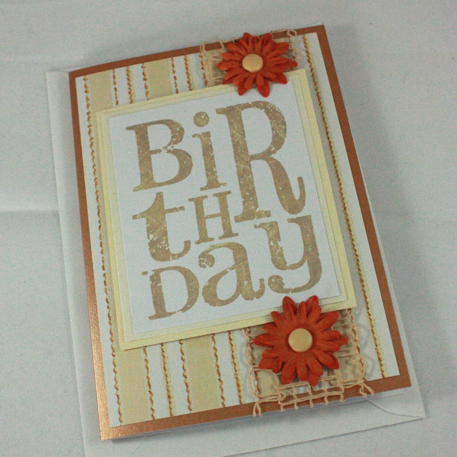 Handmade Birthday card  