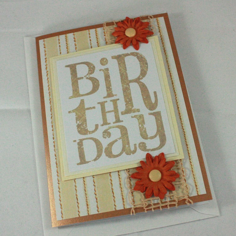 Handmade Birthday card 