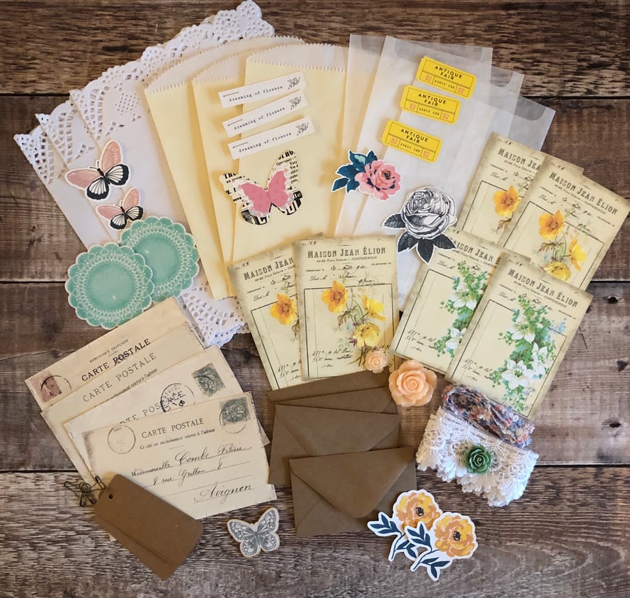 Junk journal starter kit