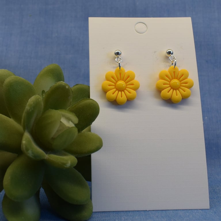 Flower Drop Earrings