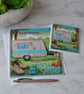 Birthday Blue Caravan Forest Camping Life's A Pitch 3D Luxury Handmade Cards - Image 1