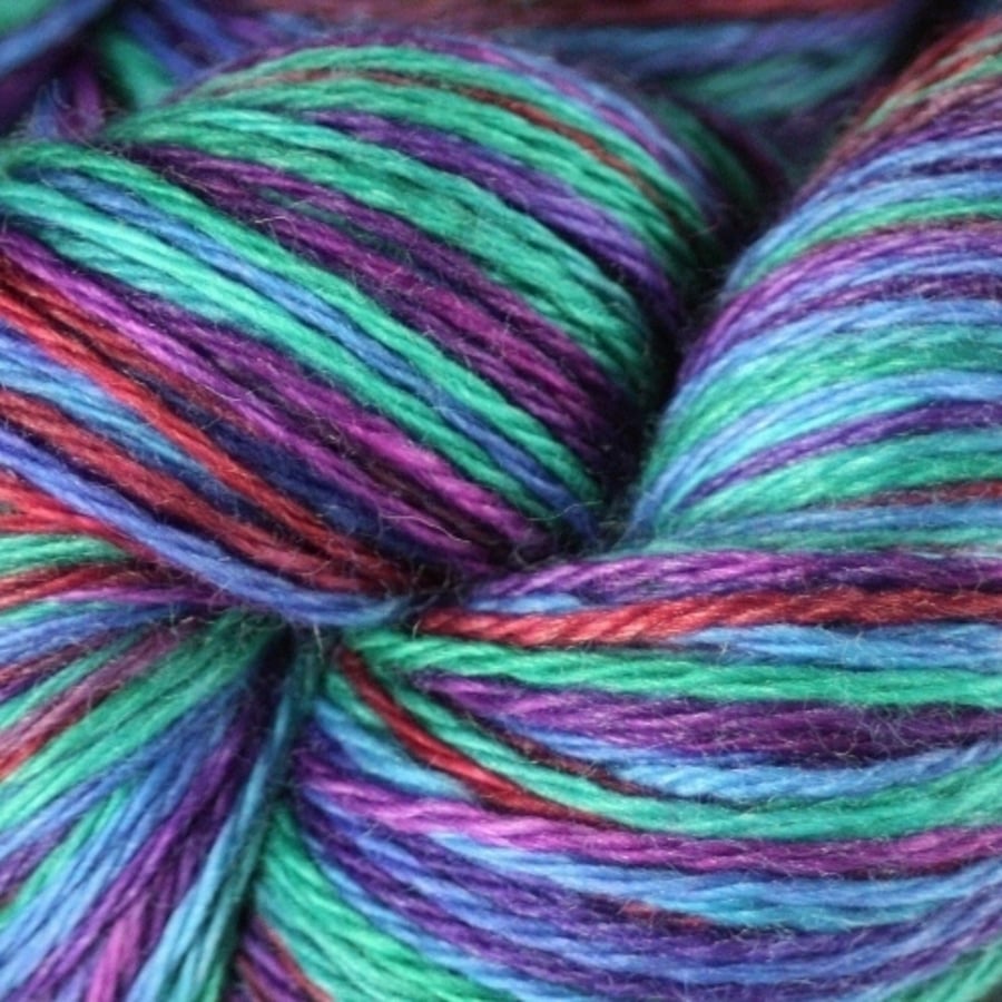 Anodized - Superwash merino/nylon sock yarn