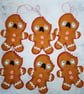 Bitten Felt Gingerbread Men - Image 8