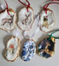 4 Christmas theme paper napkins for decoupage - Image 10
