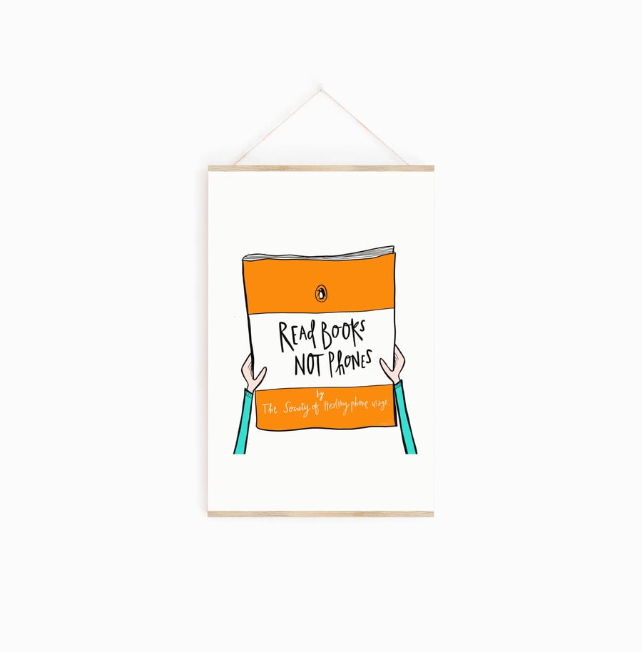 Read Books not phones