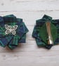 Cute Tartan Ruffle Hair Clips Plaid Ribbon Ruffle - Mixed Colours - Image 4
