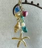 Star Fish & Sea Shell Purse Charm: - Image 1