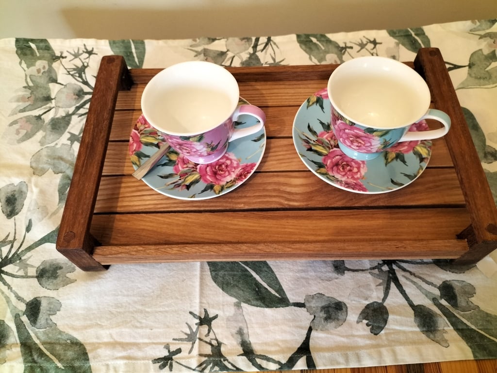 A Lovely Hardwood Tray