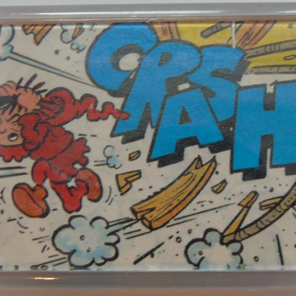 Clearance Comic Fridge Magnet - Crash!