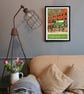 Teddington High Street travel poster print by Susie West - Image 5