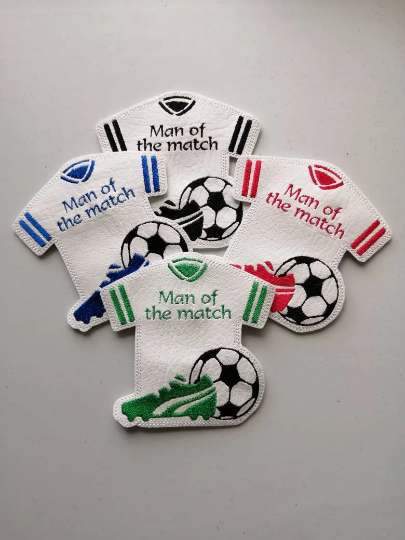 784.  Man of the match coasters.