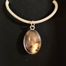 Passion flower pendant 