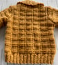 Patterned cardigan with collar - Image 6