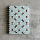 2026 A4 Day-a-Page Diary – Handmade Illustrated planner – Honey Bees
