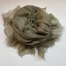 Feather weight cashmere scarf-shawl