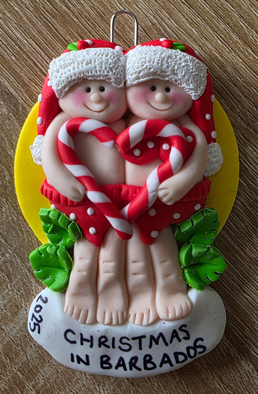 Personalised Christmas In... Tree Ornament