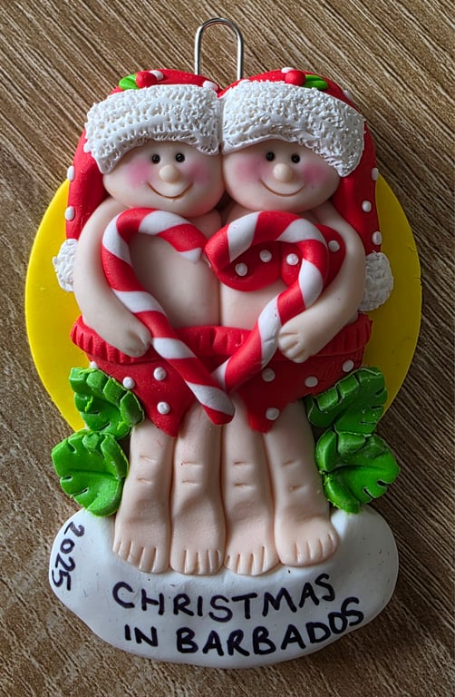 Personalised Christmas In... Tree Ornament