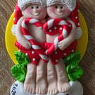Personalised Christmas In... Tree Ornament