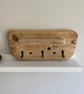 Drift wood key holder and shelf