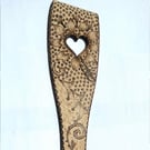 Gift decorated kitchen spatula