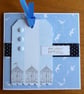 Tag Style Birthday Card - Beach Huts - Image 7