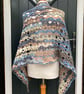 Handmade Unique Rectangular Lace Shawl  - Image 5