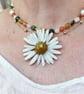 Meadow Daisy Bloom Necklace - Image 1