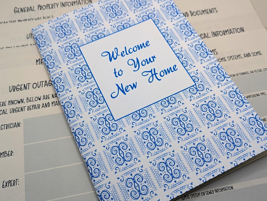 New Home Information Book for Buyers and Sellers