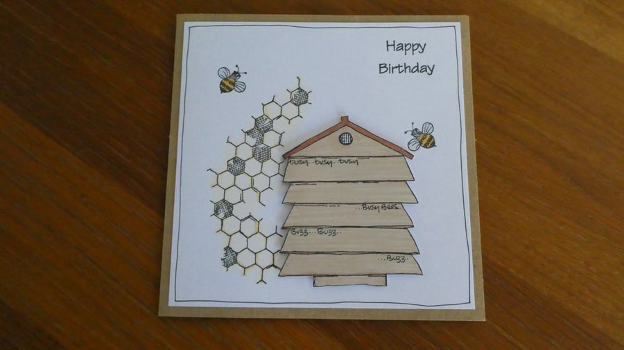 You're The Bee's Knees Birthday Card