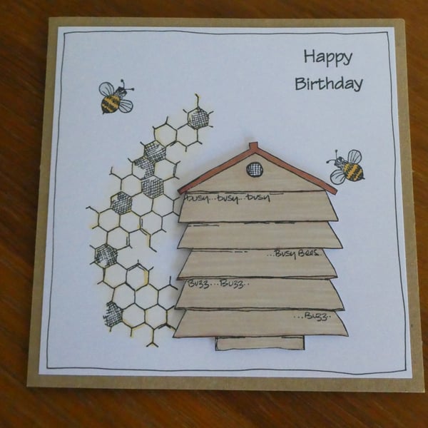 You're The Bee's Knees Birthday Card