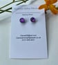 Dichroic Glass Earrings - Image 1