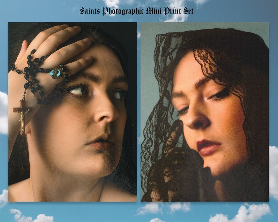 Mini Photographic Gloss Print Set - Catholic Saints