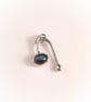 Silver pendant with labradorite - Image 2